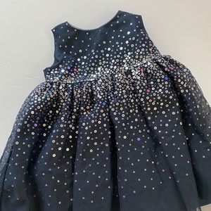 H&M Navy Blue Holiday Dress